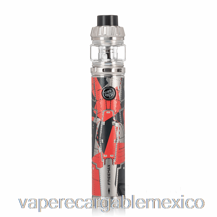 Vaporizador Recargable Freemax Twister 2 80w Kit De Inicio 3d Rojo